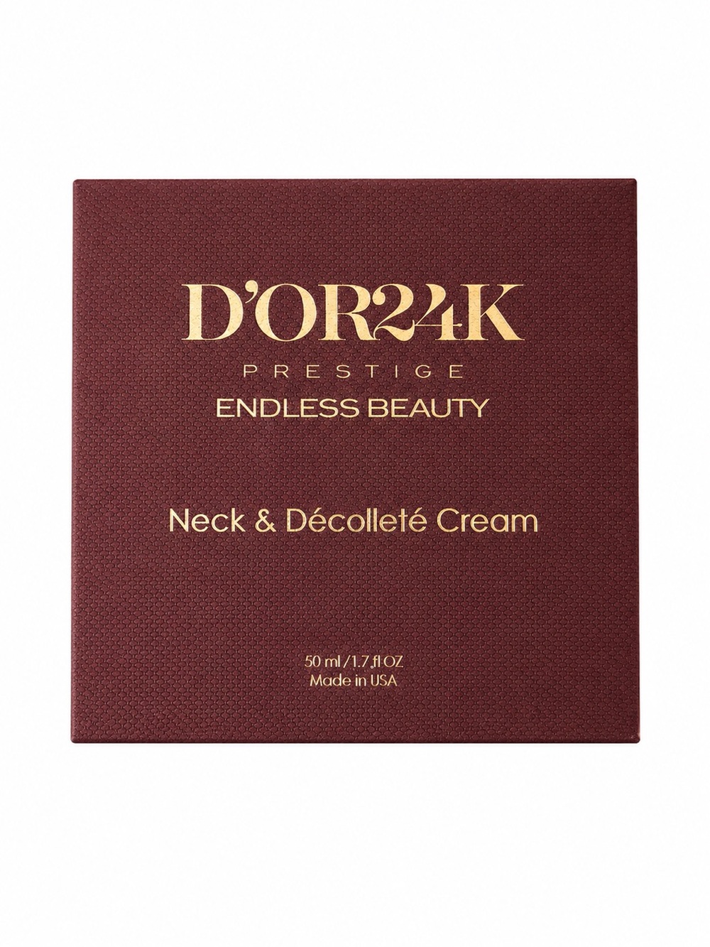 D'OR24K Prestige Endless Beauty Neck & Décolleté Cream NIB